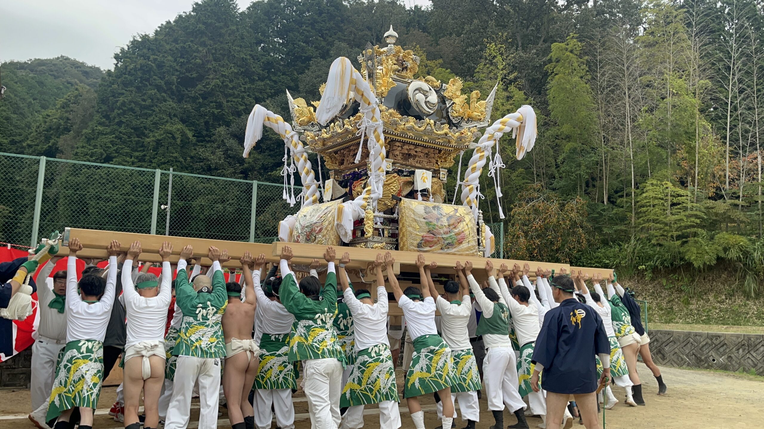 秋祭り
豊作