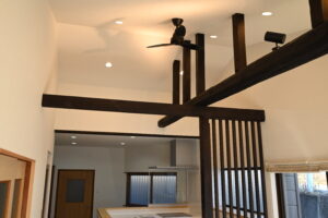 リフォーム 勾配天井 古民家改修